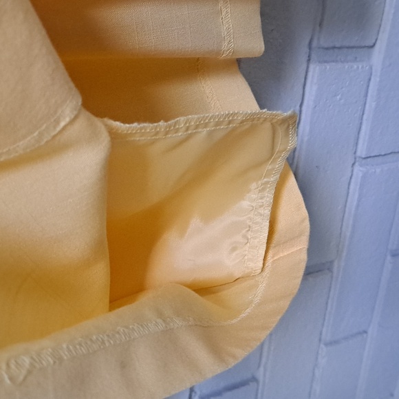 Sag Harbor Yellow 2 Button Closure Blazer Jacket. Size 20 NWOT - Picture 6 of 10